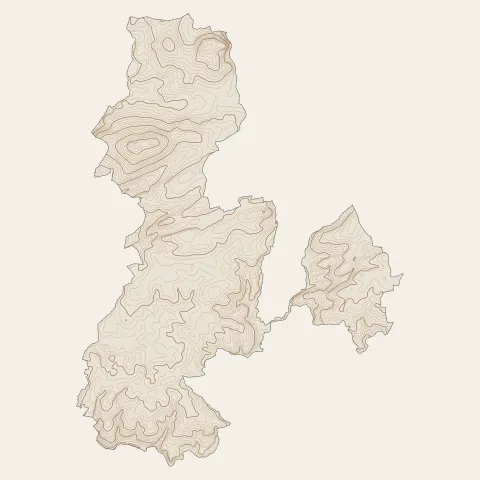 Briec : courbes de niveau