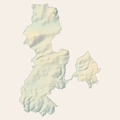Briec : relief