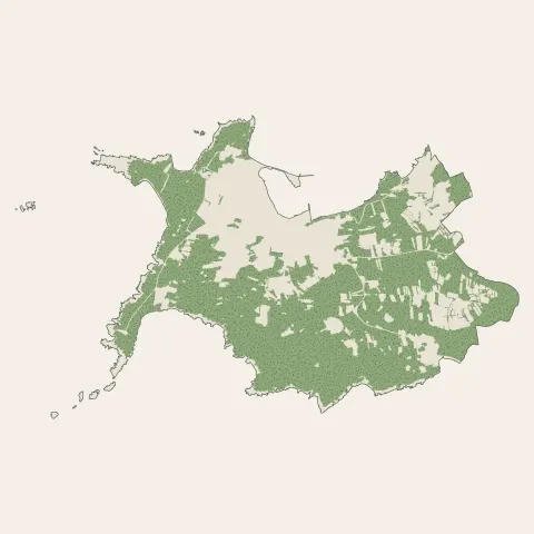 Camaret-sur-Mer : bois, forêts et landes