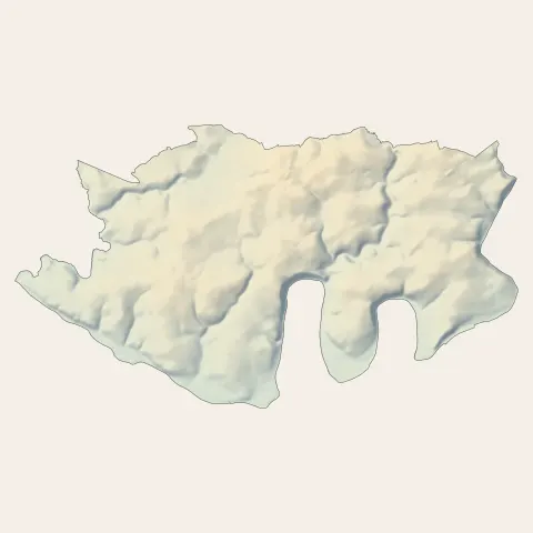 Châteauneuf-du-Faou : relief
