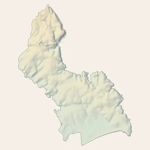 Combrit : relief