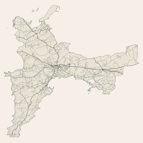 Crozon : voies