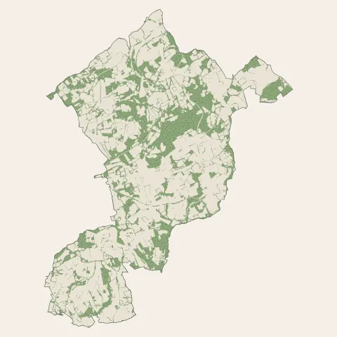 Dirinon : bois, forêts et landes