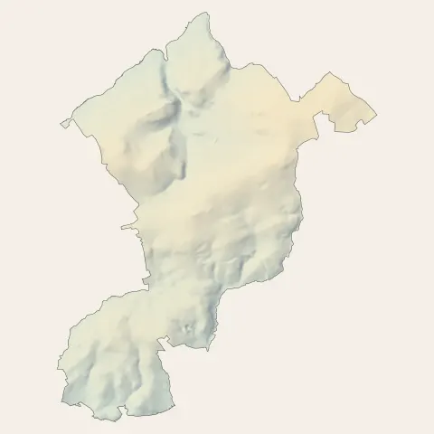 Dirinon : relief
