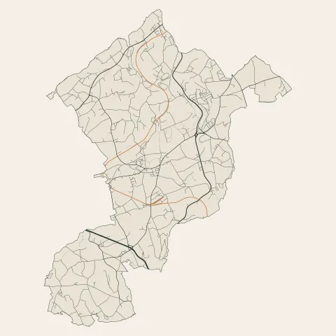 Dirinon : voies