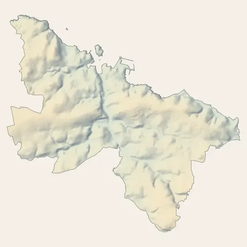Douarnenez : relief