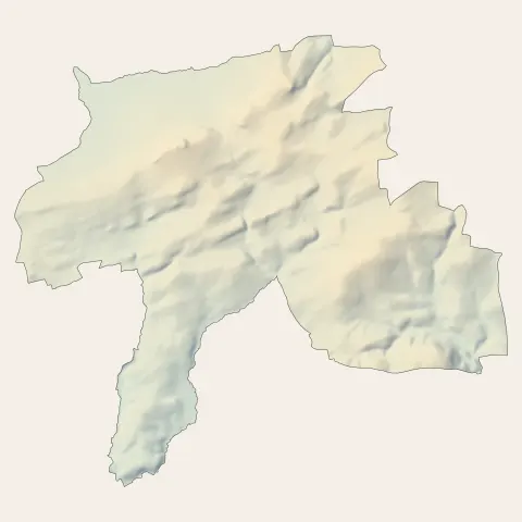 Edern : relief