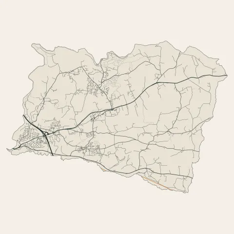 Ergué-Gabéric : voies