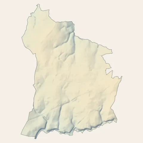 Le Folgoët : relief
