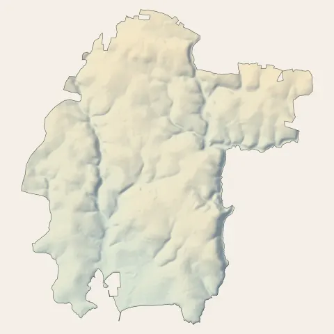La Forêt-Fouesnant : relief