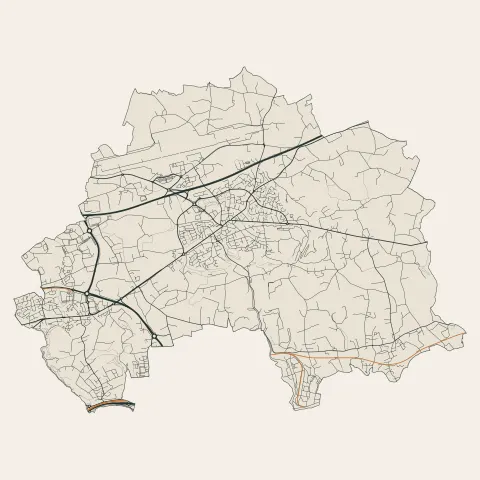 Guipavas : voies