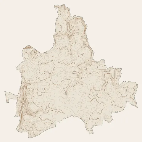 Milizac-Guipronvel : courbes de niveau