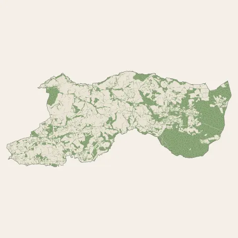 Hanvec : bois, forêts et landes
