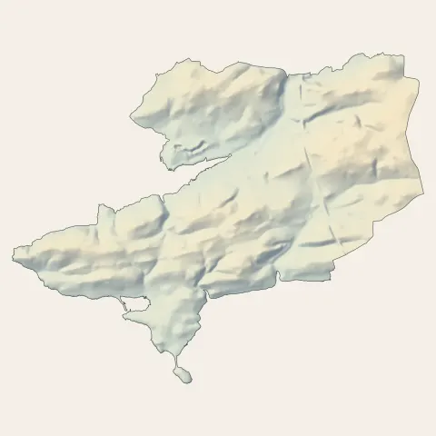 Hôpital-Camfrout : relief
