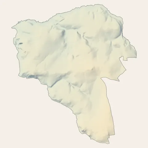 Lampaul-Guimiliau : relief