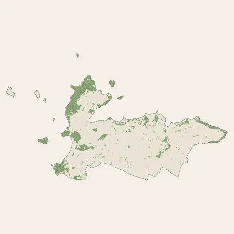 Landéda : bois, forêts et landes