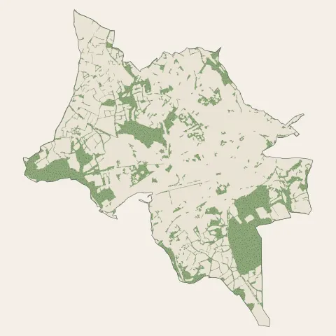Landerneau : bois, forêts et landes