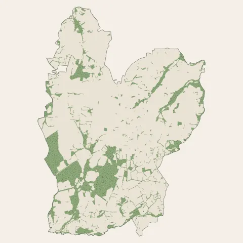 Lanmeur : bois, forêts et landes