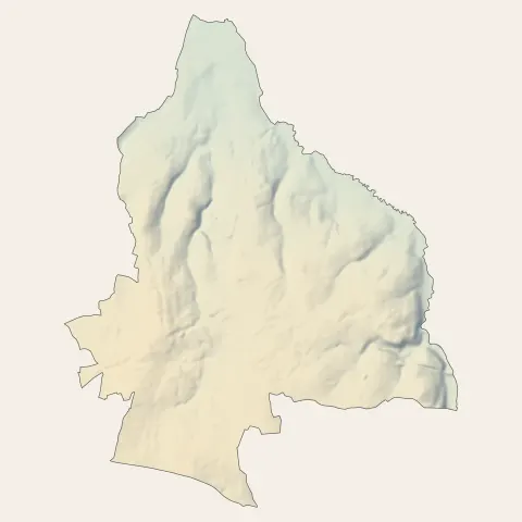 Lesneven : relief