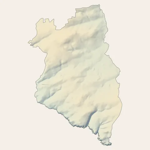Locmaria-Plouzané : relief