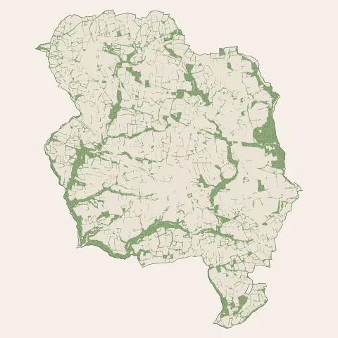 Melgven : bois, forêts et landes