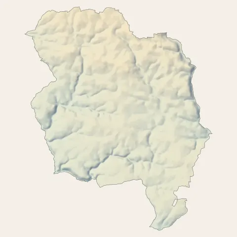 Melgven : relief