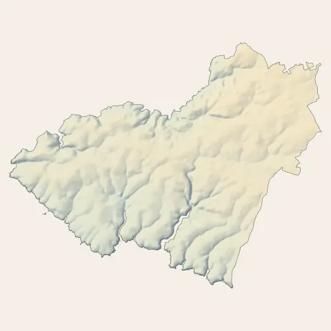 Moëlan-sur-Mer : relief