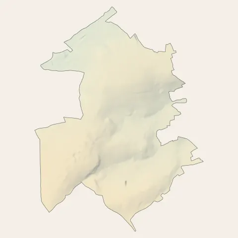 Pencran : relief