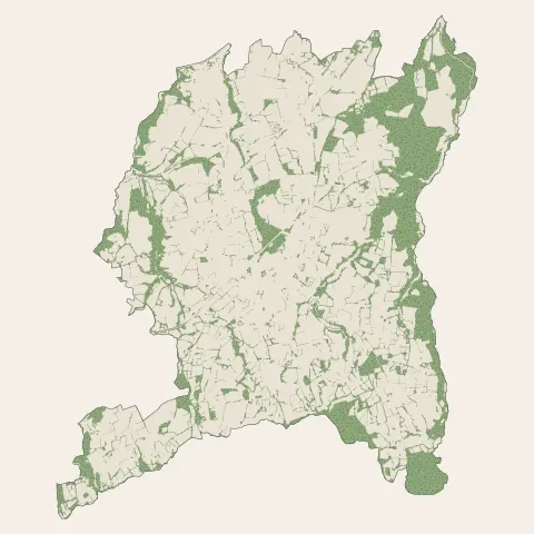 Pleyber-Christ : bois, forêts et landes