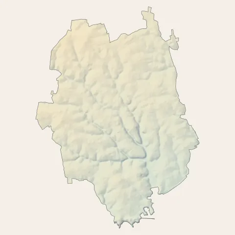 Plobannalec-Lesconil : relief