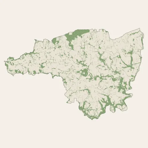 Plogonnec : bois, forêts et landes
