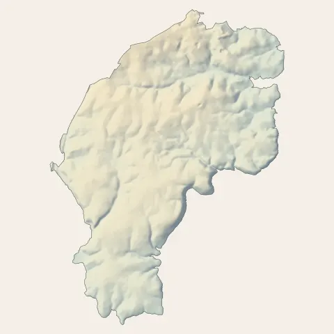 Plomelin : relief