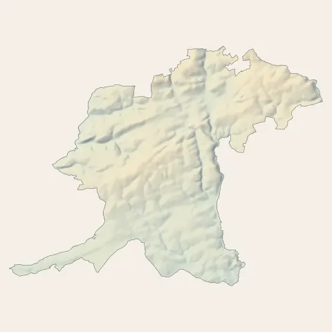 Plonéour-Lanvern : relief