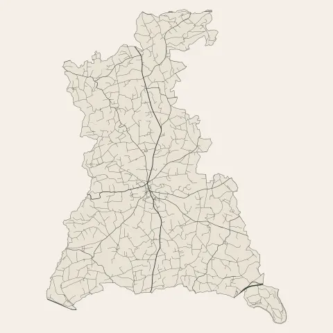 Plonévez-du-Faou : voies