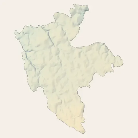 Ploudaniel : relief