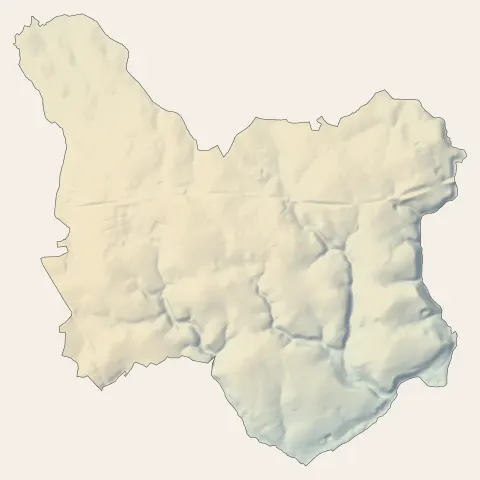 Plouédern : relief
