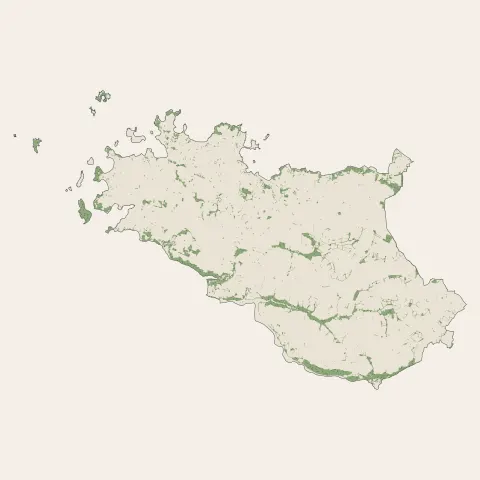 Plouguerneau : bois, forêts et landes