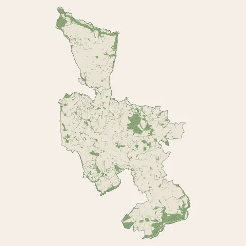 Plounéventer : bois, forêts et landes