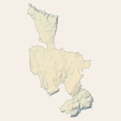 Plounéventer : relief