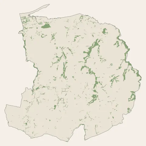 Plounévez-Lochrist : bois, forêts et landes