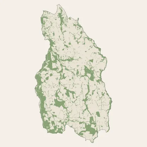 Plourin-lès-Morlaix : bois, forêts et landes