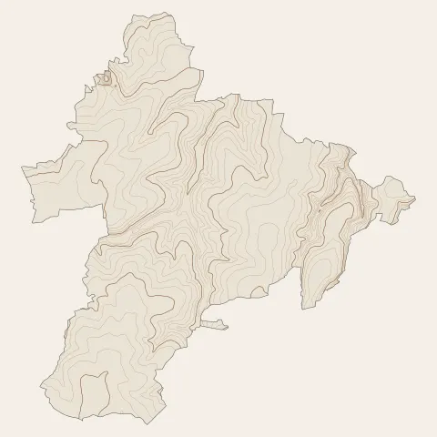 Plouvorn : courbes de niveau