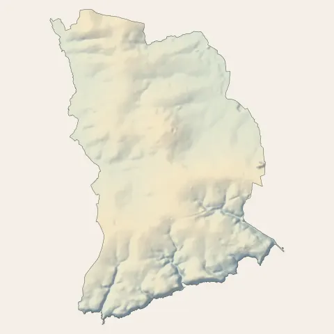 Plouzané : relief