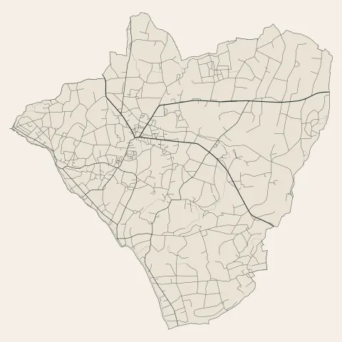 Plozévet : voies