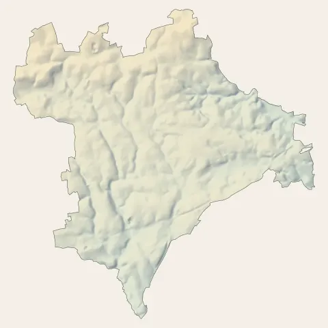 Pluguffan : relief