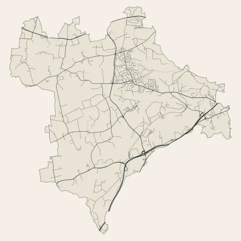 Pluguffan : voies