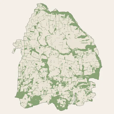 Pont-Aven : bois, forêts et landes