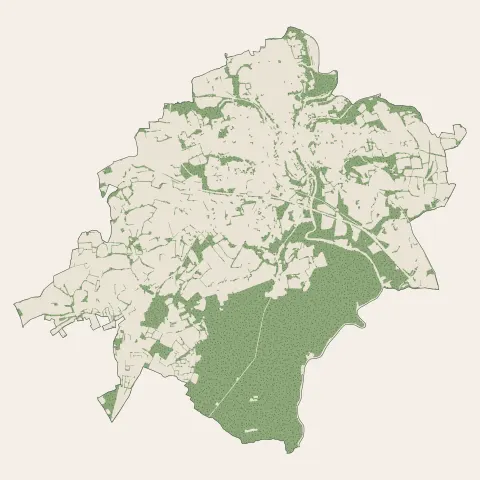 Quimperlé : bois, forêts et landes