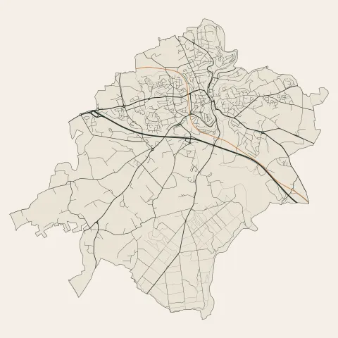 Quimperlé : voies
