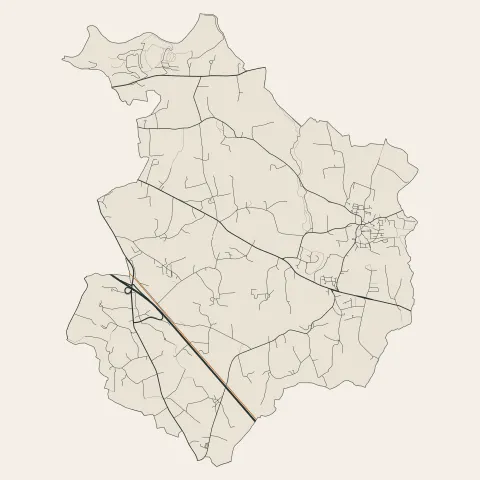 Rédené : voies